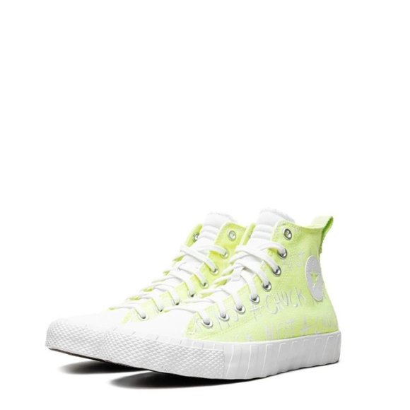 Converse Unt1tl3d Not A Chuck All Star Hi Mens Size 12 Shoes Volt A03146C - Picture 1 of 9